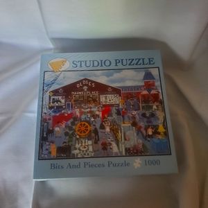 Brand New 2006 Oldies Marketplace Kemon Sermos Bits and Pieces Studio Puzzle
